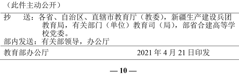 2021（29号）关于教育系统深入学习贯彻习近平总书记在清华大学考察时重要讲话精神的通知(图10)