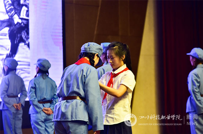 我校幼儿师范学院成功举办第二届文化艺术节暨庆祝建党100周年系列活动“风雨百年路奋斗铸辉煌”第二届舞台剧技能大赛(图2)